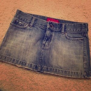 Vintage denim Hollister skirt